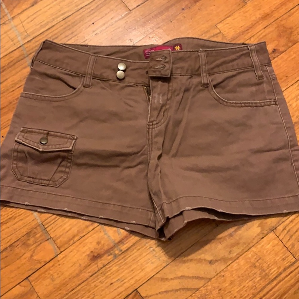 Brown shorts